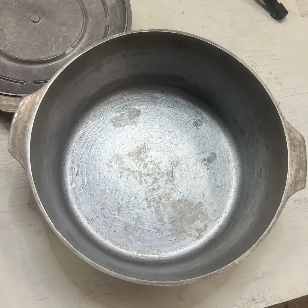 Vintage Magnalite GHC Country Collection 5248 5 Qt Dutch Oven Stockpot & Lid